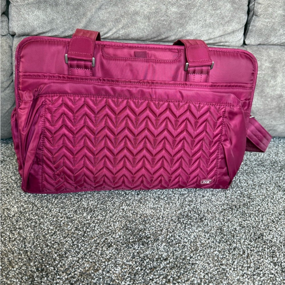 Lug Caboose / Diaper Bag - Cranberry